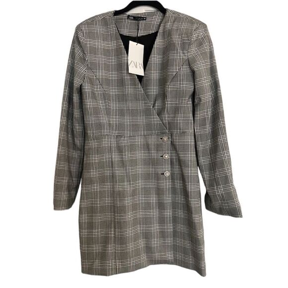 ✨ZARA PLAID BLAZER DRESS✨ - Picture 8 of 12